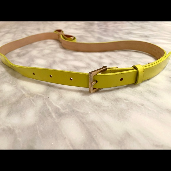 Ted Baker | Neon Patent Leather Bow Belt - sz 0/1 - Picture 4 of 6